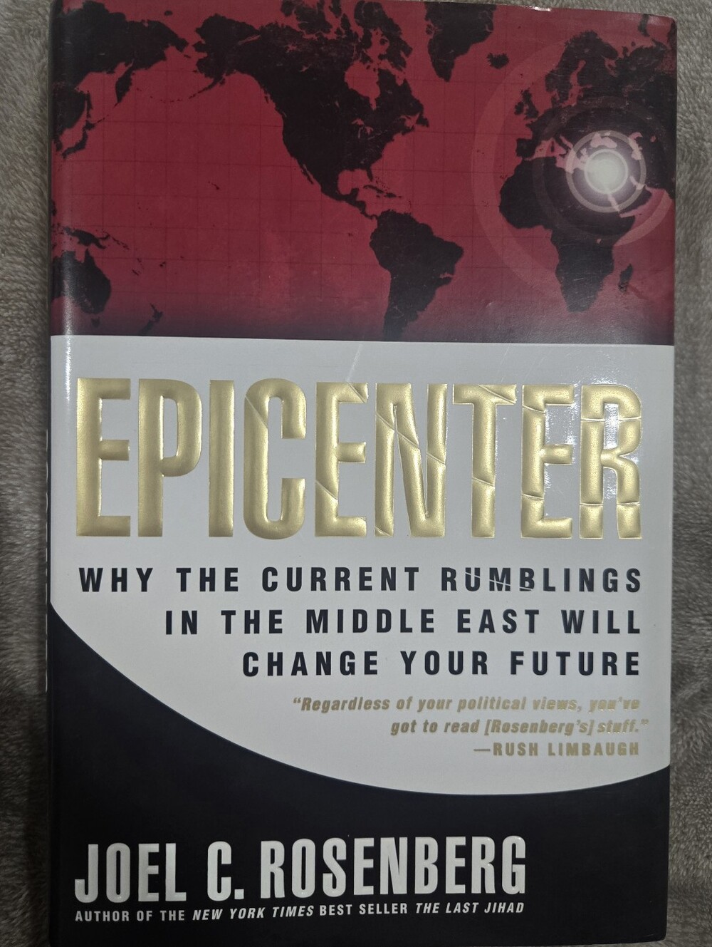 Epicenter by — Hardcover (Gold, Red, Black)